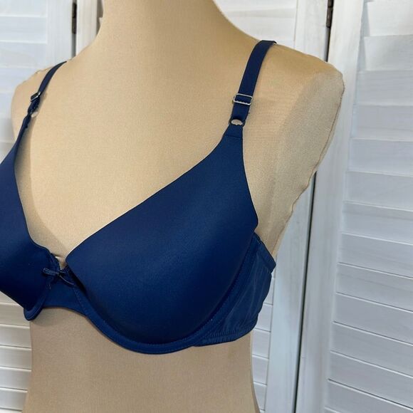 Maidenform Bra 40C Underwire Self Expressions T-Shirt Blue NWOT - Picture 5 of 14